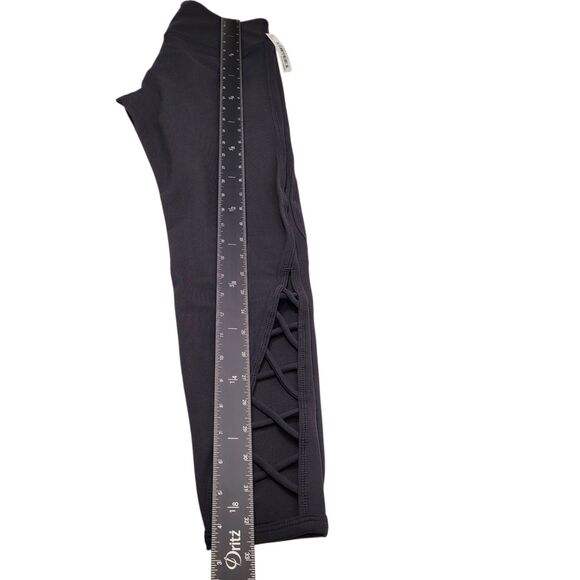 CORE 10 Women High-Waist Media Pocket Yoga Legging Dark Gray X-Small Comfort New - Picture 12 of 12